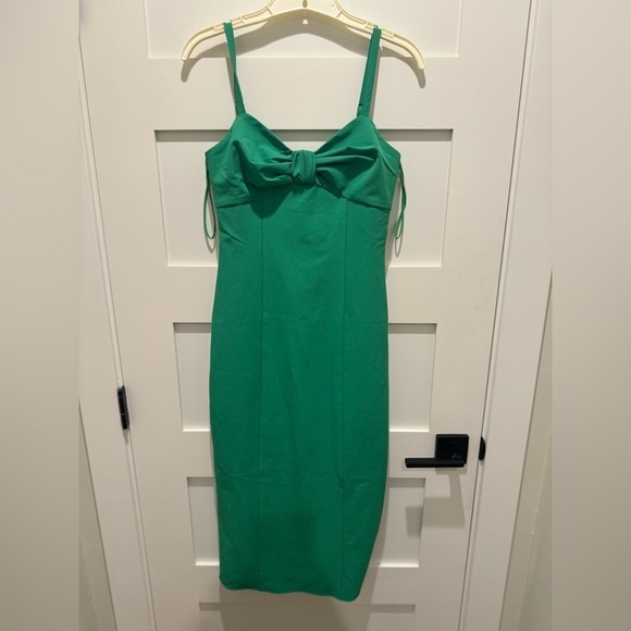cinq a sept NWT MIDI ERICA DRESS Green SZ 0 ✨🔥🔥 - Picture 6 of 9